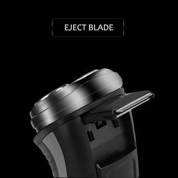 

washable head rechargeable for face shaver Pop-up trimmer float more throughly