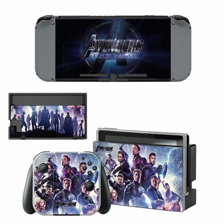 YSNS1962 Мстители, супер герой, rend Switch Skins, наклейка nintendo switch для консоли nintendo Switch Joy-con, контроллер - Цвет: YSNS1962