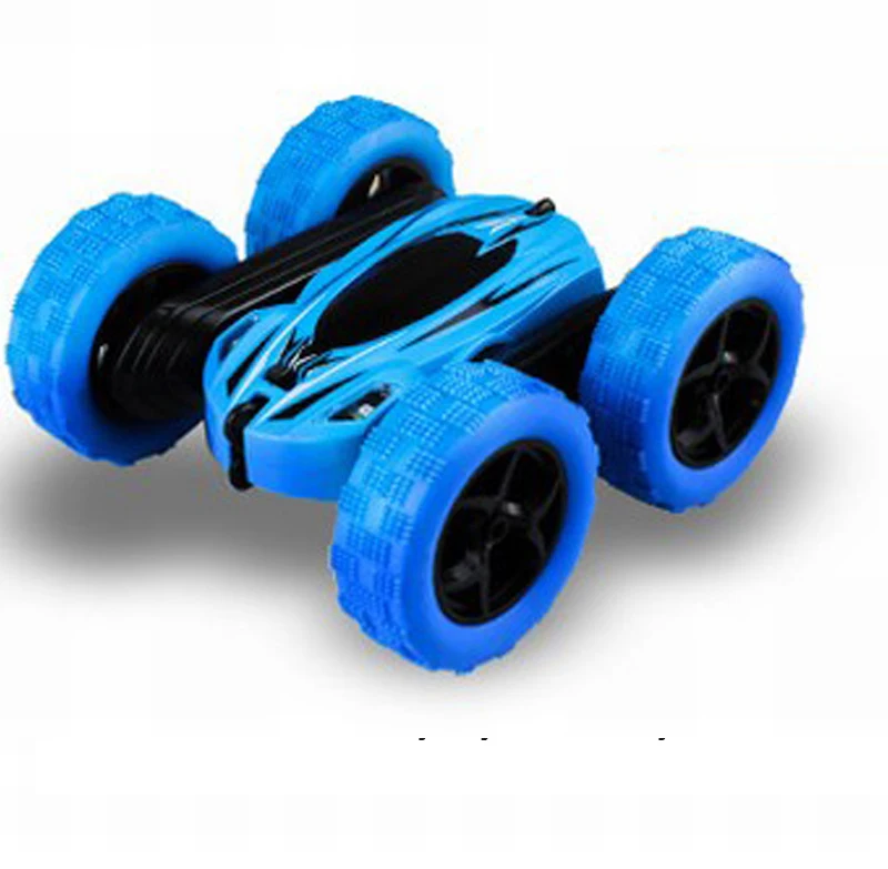 1:24 Rc автомобиль Высокая скорость 3D флип пульт дистанционного управления модель автомобиля Drift Buggy Crawler на батарейках трюк машина радиоуправления светодиодные машины - Цвет: 2-with a box