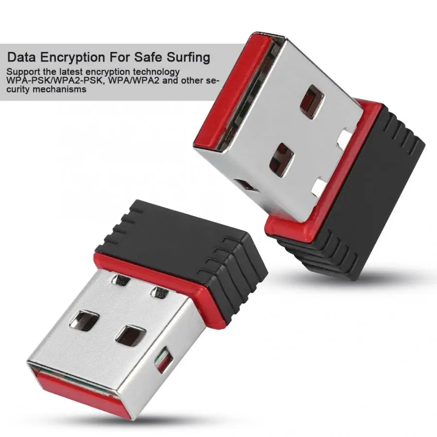 2,4 ГГц 150 Мбит/с USB беспроводной высокоскоростной беспроводной сетевой адаптер 802.11n для Windows XP/VISTA/WIN7/WIN 8/LINUX
