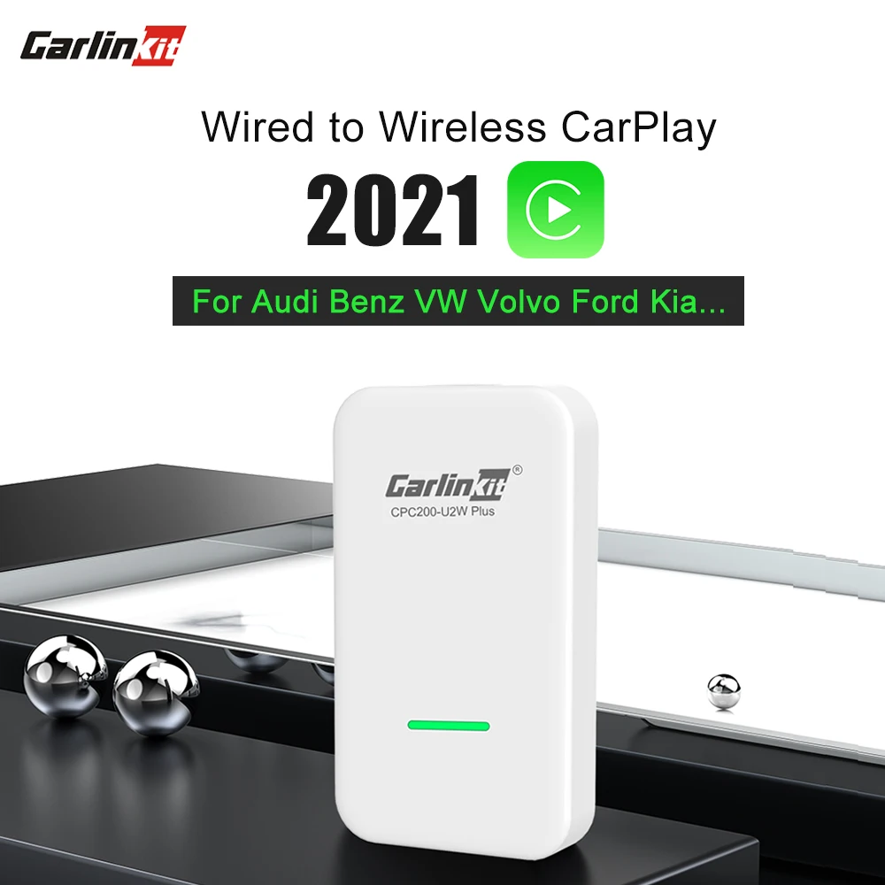 Carlinkit2.0 CarPlay беспроводной активатор для Volvo Audi Benz VW Honda проводной беспроводного