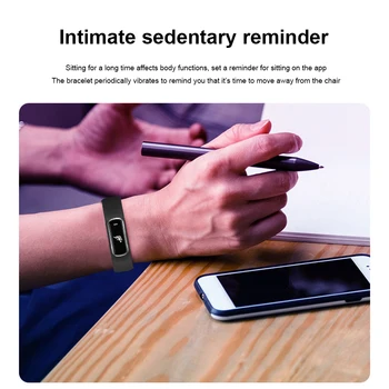 

Women Bracelet Bluetooth Fitness Tracker Waterproof IP67 Blood Oxygen Health Care Monitoring Heart Rate Calorie Digital Display