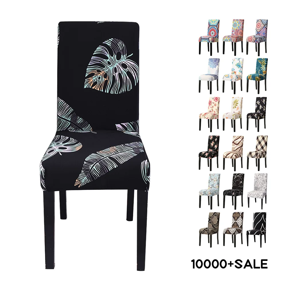 Chair Cover Spandex Stretch Elastic Slipcovers Removable Covers For Dining Room Kitchen Wedding Banquet Hotel Seat | Дом и сад