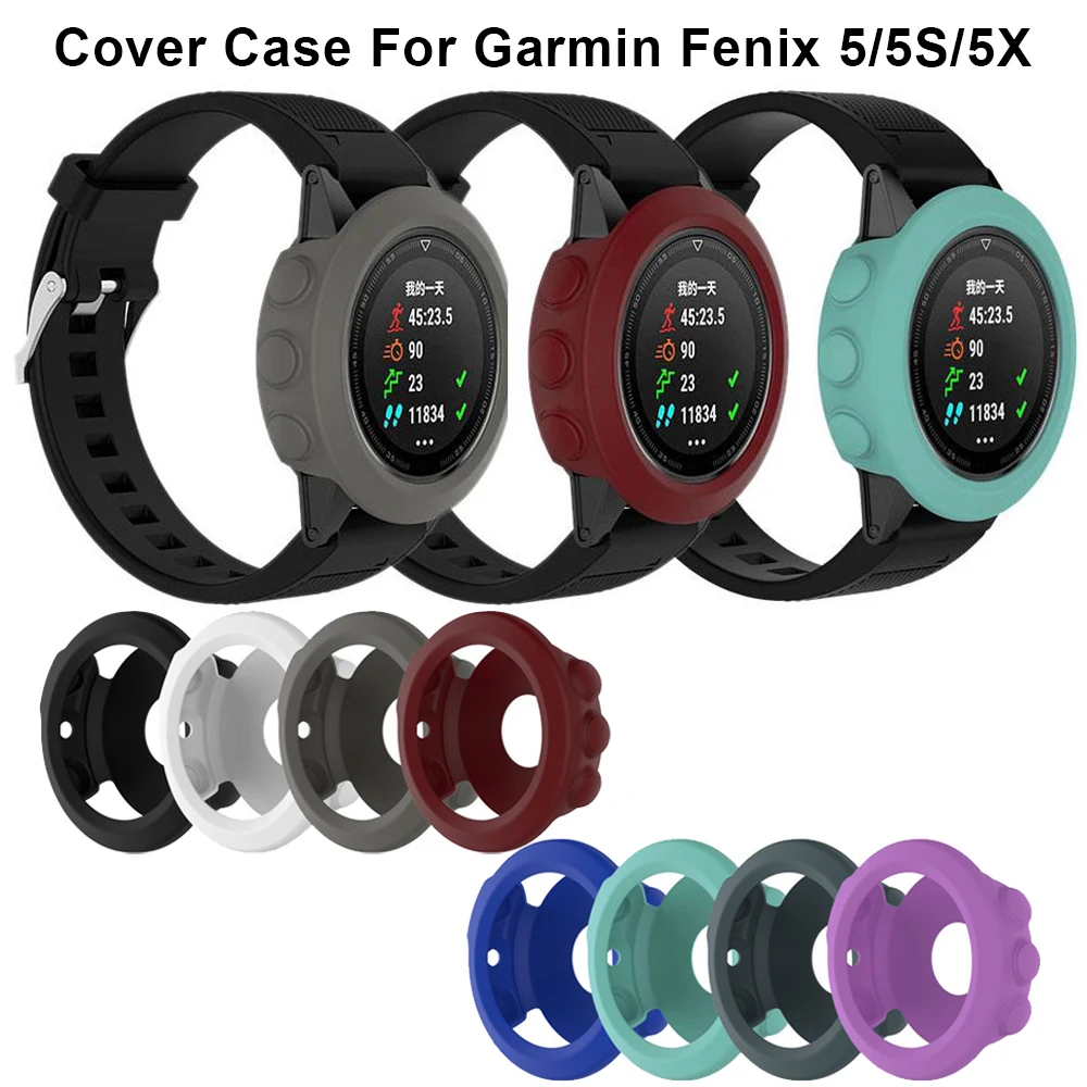 Новый защитный чехол для часов Garmin Fenix 5S 5X5 вилка смарт-спортивные часы