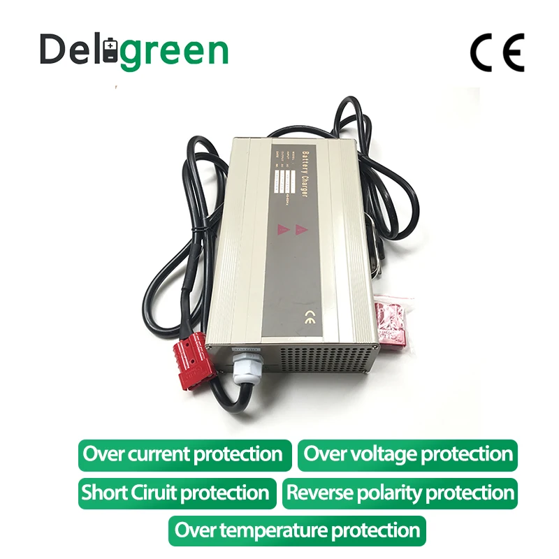 48V 10A charger for lithium and lead acid battery