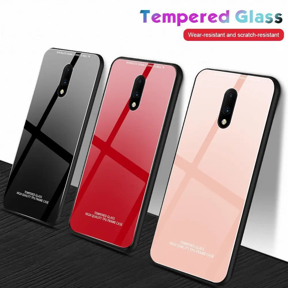 Чехлы, задняя крышка из ТПУ для Oneplus 7 Pro, чехол для телефона 1+ 7, защитный чехол из закаленного стекла, чехлы для OnePlus 7 Pro, чехол One Plus 7