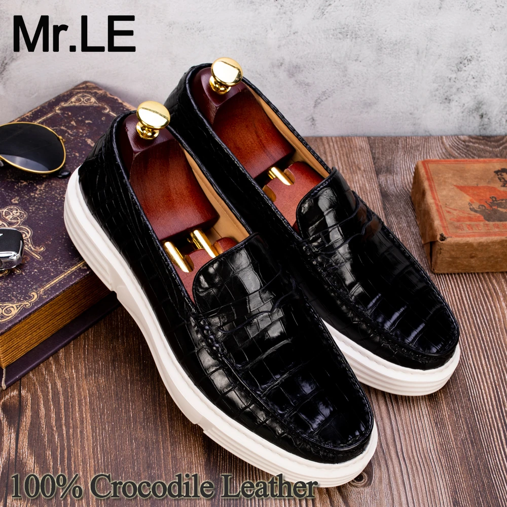 designer alligator shoes