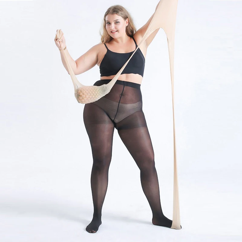 Tanie 3D Ultra cienkie rajstopy dla kobiet duży rozmiar lato Sexy Super elastyczna sklep