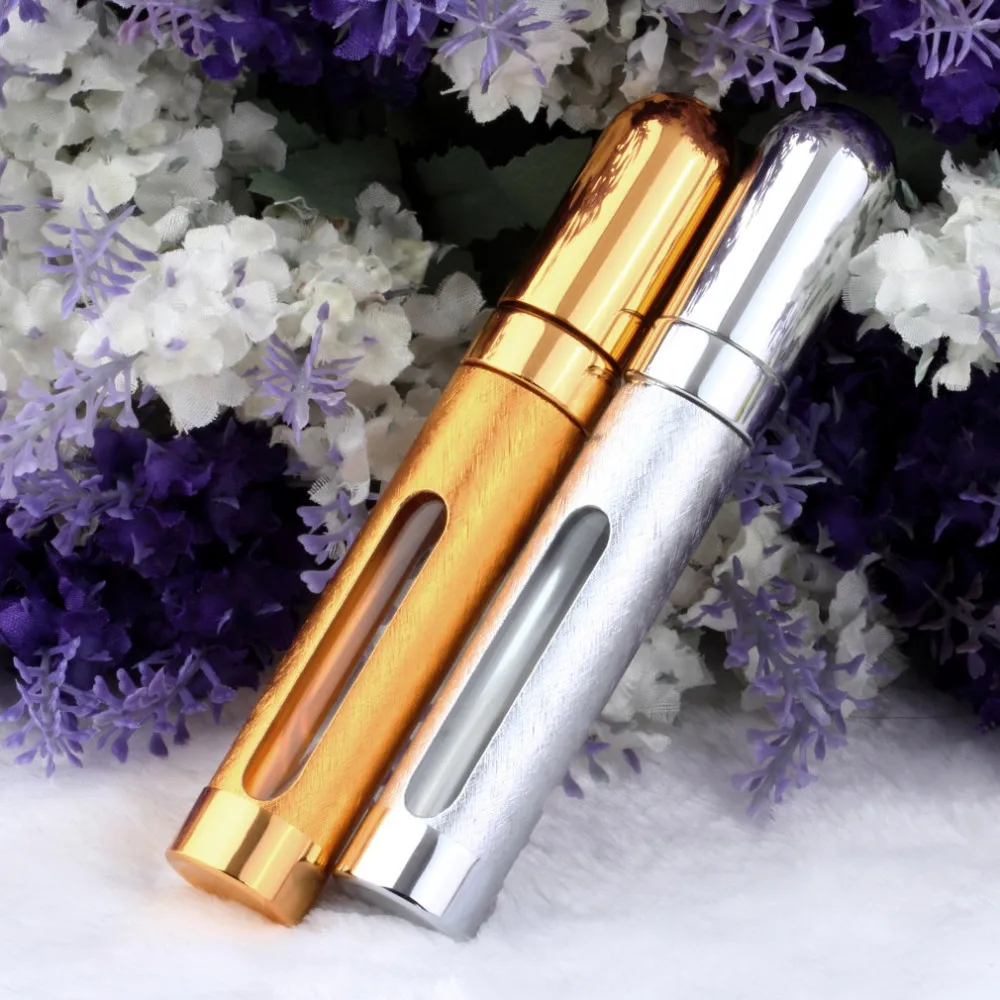 1pcs Fashion Deluxe Travel Refillable Mini Atomiser Spray Perfume 12ml Bottle Drop Shipping Wholesale