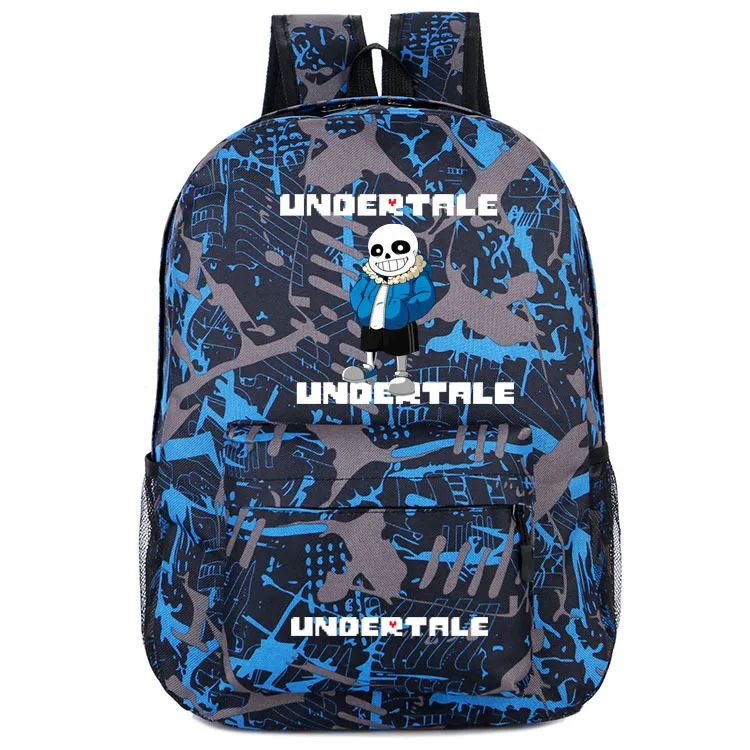 photo colour Модный рюкзак Undertale, школьные сумки с новым рисунком, школьный рюкзак для мужчин и женщин, рюкзак для ноутбука, детские школьные сумки для подростков - Цвет: photo colour