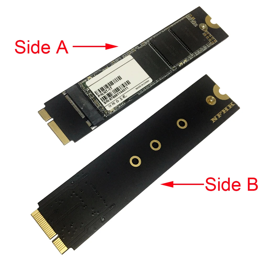 1 ТБ SSD для ранней версии 2012 года твердотельный накопитель Macbook Air A1466 A1465 Md223 Md224 Md231