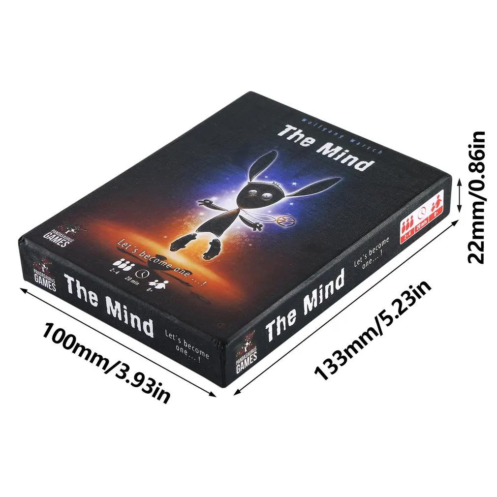 Игра Головоломка The Mind карточка головоломка игра для настольных игр вечерние