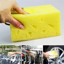 1 шт. Коралловая губка макропористая автомобильная мойка губка блок соты для чистки автомобиля ткань желтый очиститель автомобильный инструмент