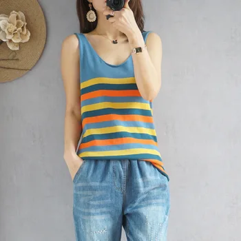 

Vest Women's Coat Vintage Cardigan Sleeveless Short Casual Jeans Jackets Coats Waistcoat Red