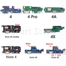 Для Xiaomi Redmi Note 3 3s 4 4x Pro Prime USB Дата зарядный порт зарядное устройство док-станция гибкий кабель Замена