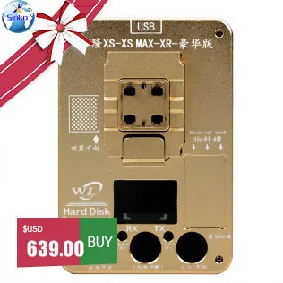 110V 220V WL HT007 интеллектуальная Многоуровневая паяльная станция с подогревом для iPhone X XS MAX 11 Pro Logic Board Desolder паяльная станция
