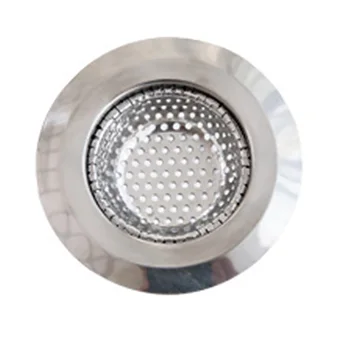 

3pcs Flexible Effective Hair Catcher Bathroom Filter Kitchen Non Deforming Sink Strainer Stainless Steel Anti Clogging Home