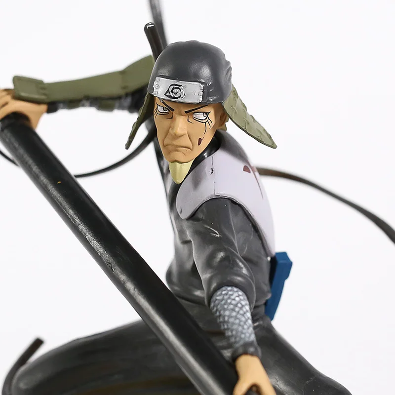Аниме Наруто Shippuden третьего поколения огненные тени Sarutobi Hiruzen ПВХ фигурка Коллекционная модель игрушки