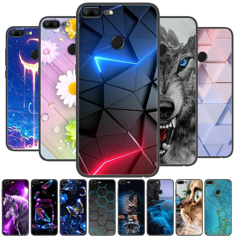 

For Huawei Honor 9 Lite Case Cover Cartoon Silicone Soft TPU Back Case For Huawei Honor 9 9Lite Phone Shell Cover Honor9 Lite