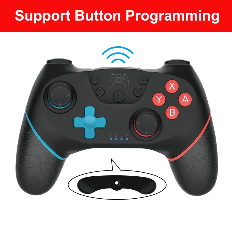 Wireless Game Controller Joystick Compatible Nintendo Switch NS Pro Console Joypad / PC Accessories Controle Support Bluetooth 