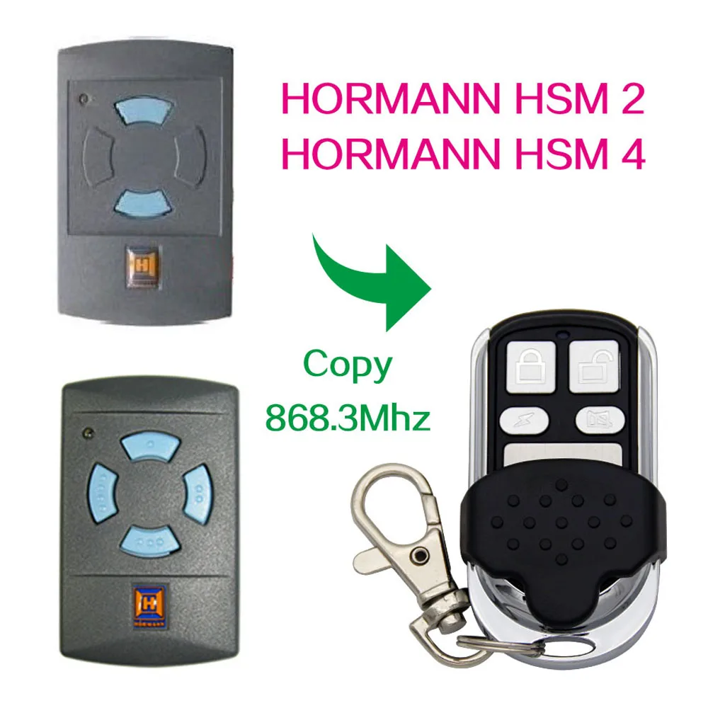 HORMANN HSM HSM2 HSM4 пульт дистанционного управления 868 МГц открывалка для ворот