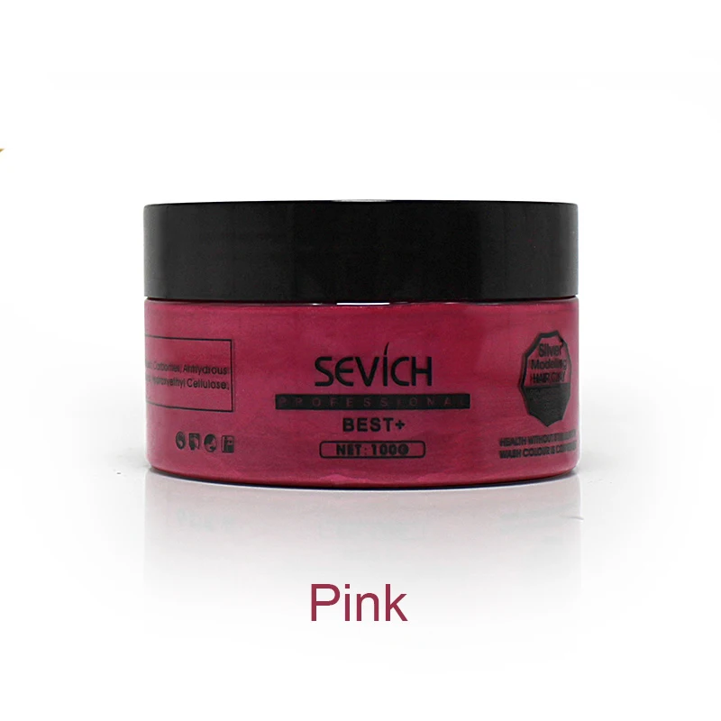 pink Sevich краска для волос краски для волос цветные карандаши для волос профессиональные краски для волос женский цвет волос временный пастельный воск цвет волос - Цвет: pink