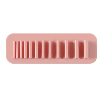 

Silicone toothbrush organizer transformable silica gel bathroom storage Eyeliner mascara holder cosmetic brush organizer holder