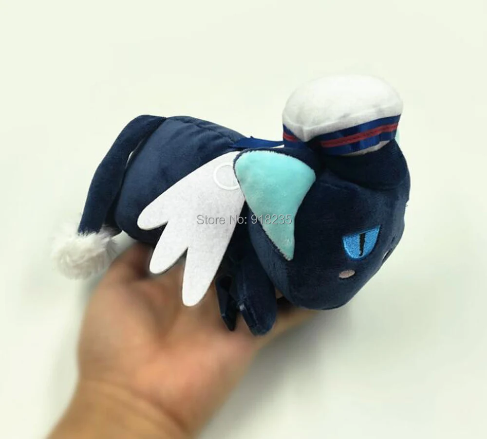 17 см брелок Cardcaptor Sakura Kero SPINEL SUN Riding на плече плюшевые куклы набивные игрушки в розницу