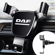 Metal Car Navigation Mobile Phone Holder Bracket Support For DAF XFF CF LF XF Car Interior accessories