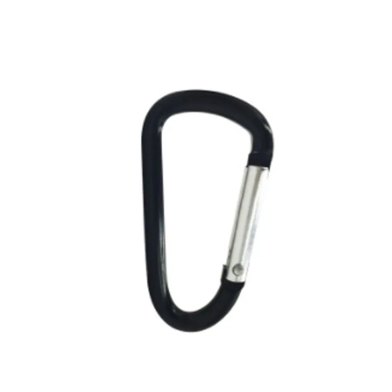 

2-10pcs D-type carabiner Climbing buckle kettle buckle Backpack buckle-bearing color aluminum alloy hook