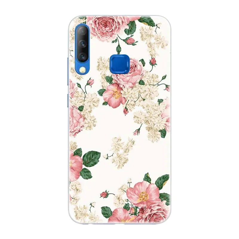A284 Чехлы для Tecno Camon 11 CF7/11 Pro CF8/11 S CB7 6," чехол с принтом Роза волк чехол-крышка с узорами ТПУ+ PC задняя крышка Funda Para - Цвет: A284