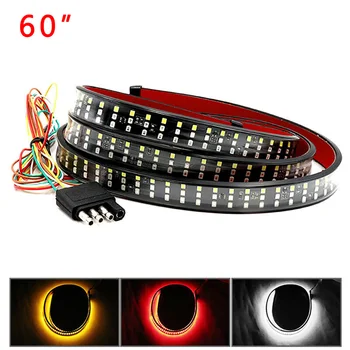 

6-Modes Tailgate Light Parts Strip LED Replacement Truck 3-Row Reverse Tail