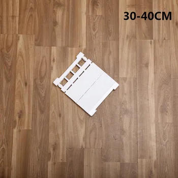 

Closet Organizer Storage Shelf Space Saving Wall Mounted Adjustable Wardrobe Kitchen Rack SNO88