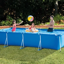 Family Swimming Pool Outdoor Big Size 4.5mX2.2mX0.84m Large Removable Pools Adult Piscina Grande Sports Entertainment AB50YC