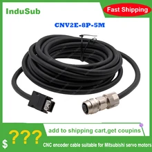 إندسوب CNV2E-8P محرك التشفير A48 إشارة كابل M70 نظام التشفير كابل ردود الفعل كابل CNV2E 8P 5M