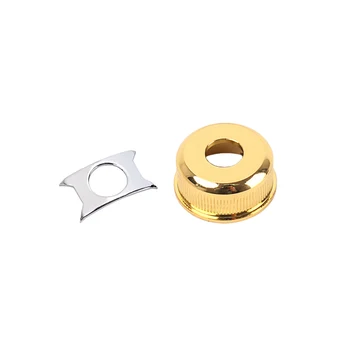 

1 Set Guitar Jack Socket Durable Guitar Parts Gasket Jack Socket Jack Plate for Guitar Musical Instrument