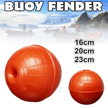 

3 Diameter Durable ABS Boat Fender High Strength Ball Float for Small Boat Useful Buffers Against Scuffing Buoy Trawling Warning