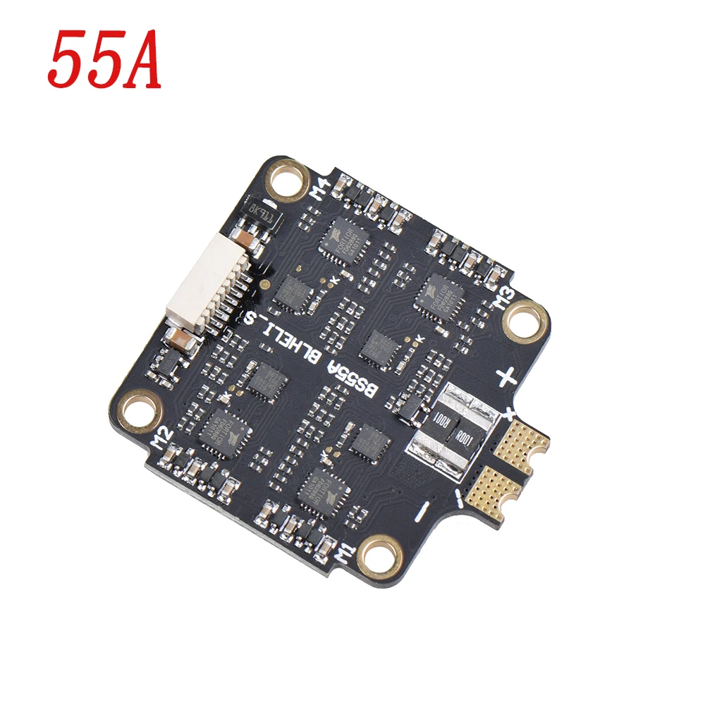 40A/55A 2-6S 4 в 1 ESC BLHeli_S ESC плата контроллера скорости поддержка Dshot150 Dshot300 Dshot600 для FPV RC гоночный Дрон