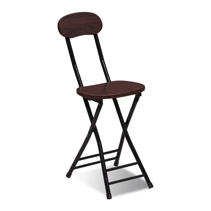

Modern Folding Stool Restaurant Dining Chair Indoor Office Meeting Computer Stool Nordic Home Bedroom Learning Folding Stool