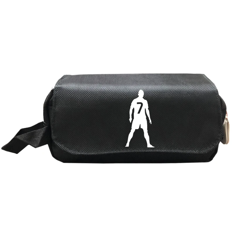 

Cristiano Ronaldo CR7 Pencil Case Children Boys Girls Students Makeup Bags Children Boys Girls Double Layer Stationery Case