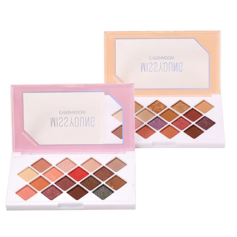 16-color Matte Eyeshadow Palette Long-lasting Smudge-proof Waterproof Shimmer Eye Shadow Cosmetic