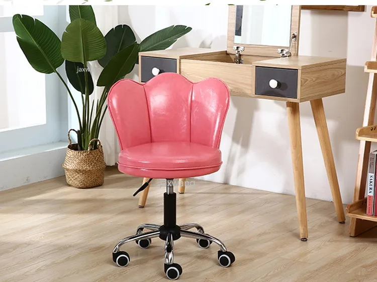 Барный стул, выполненный по индивидуальному заказу, высокое качество, кожа, современный Лифт, офисное кресло, креативный кассовый передний стул, скандинавский вращающийся высокий стул