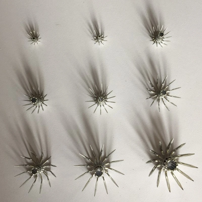 500 шт. маленькие и большие крючки из нержавеющей стали с блесной в виде кальмара