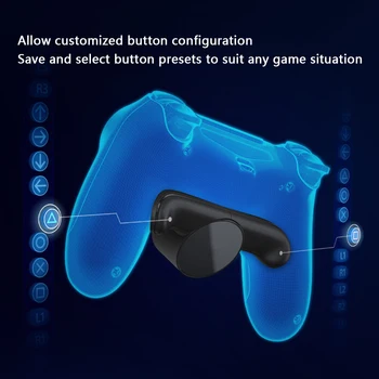 

Joystick Back Rear Button Attachment Extension Key Replacement for SONY PS4 DualShock4 Joystick Rear Buttons Accessories