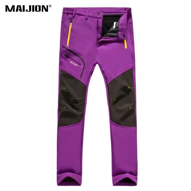 

Womens Antifouling Warmth Camping Hiking Pants Windproof Breathable Quick Dry Outdoor Travel Trousers