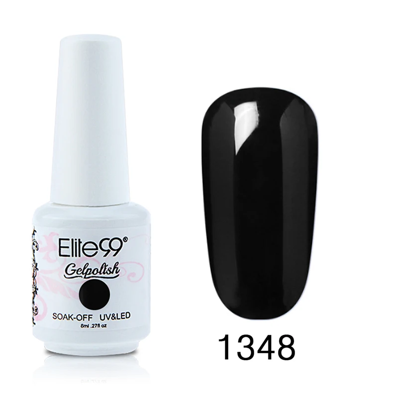 Elite9910ml Цветной Гель-лак для ногтей волшебный цветок Цветение УФ-Гель-лак замачиваемый УФ-светодиодный Гель-лак для ногтей, маникюр-лак - Цвет: 1348