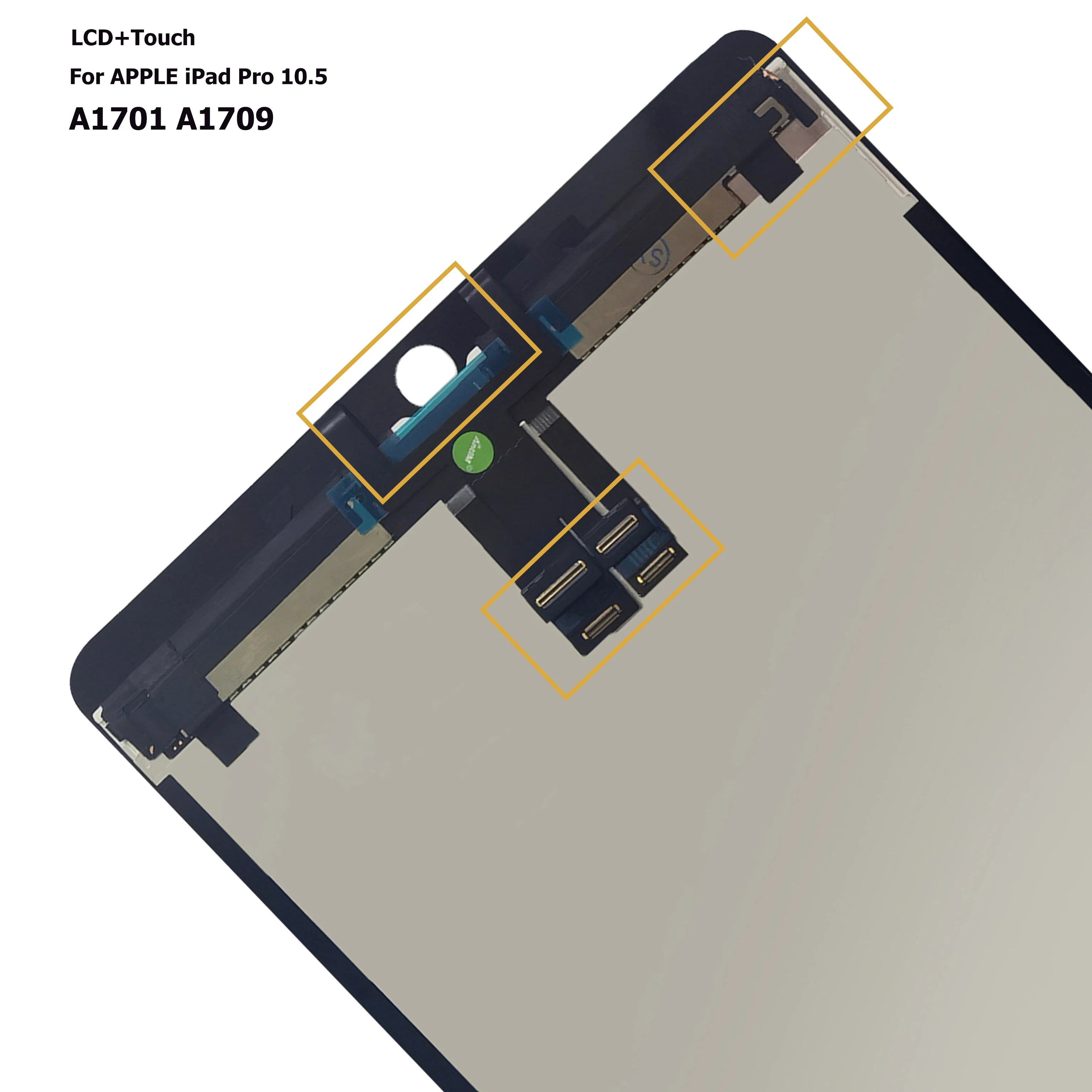 е  10.5 A1701 A1709 A1852  LCD ÷ ġ ũ Ÿ, ƼĿ , ü  ü ǰ, 10.5 ġ LCD