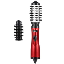 Горячая вьющиеся волосы фен 2 в 1 Горячие вьющиеся волосы расческа один шаг Фен щетка объемный Ион Фен щетка горячий воздух щетка бигуди