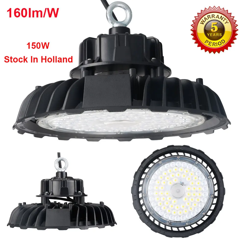 

150W led highbay light with Microwave Motion sensor UFO high bay light 200W for badminton court Ice Stadium Table tennis project