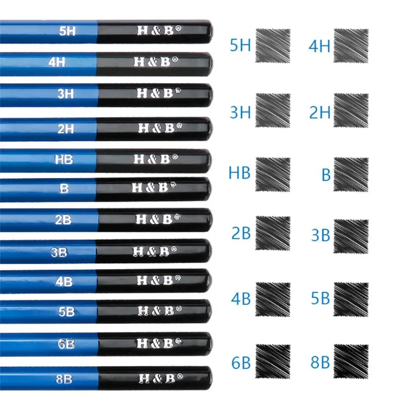 

40pcs 40pcs Drawing and Sketching Pencil Set, Watercolor Pencils Art Supplies Drawing Tool Kit with Zippered Carry Case for Art